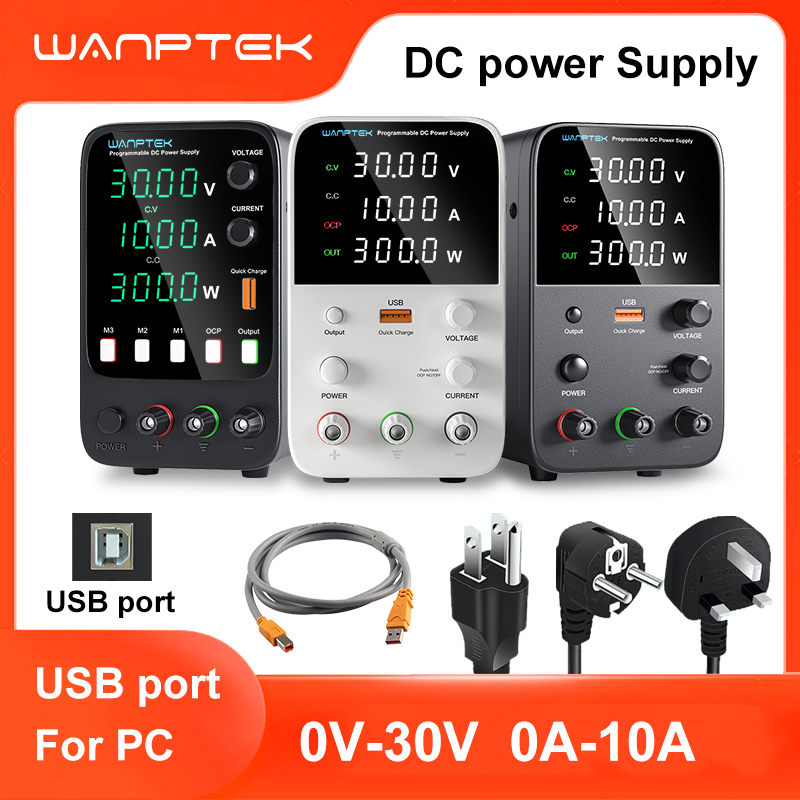Programmable Dc Power Supply 60V 10A - Wanptek Laboratuvar Güç Kaynağı 30V 5A